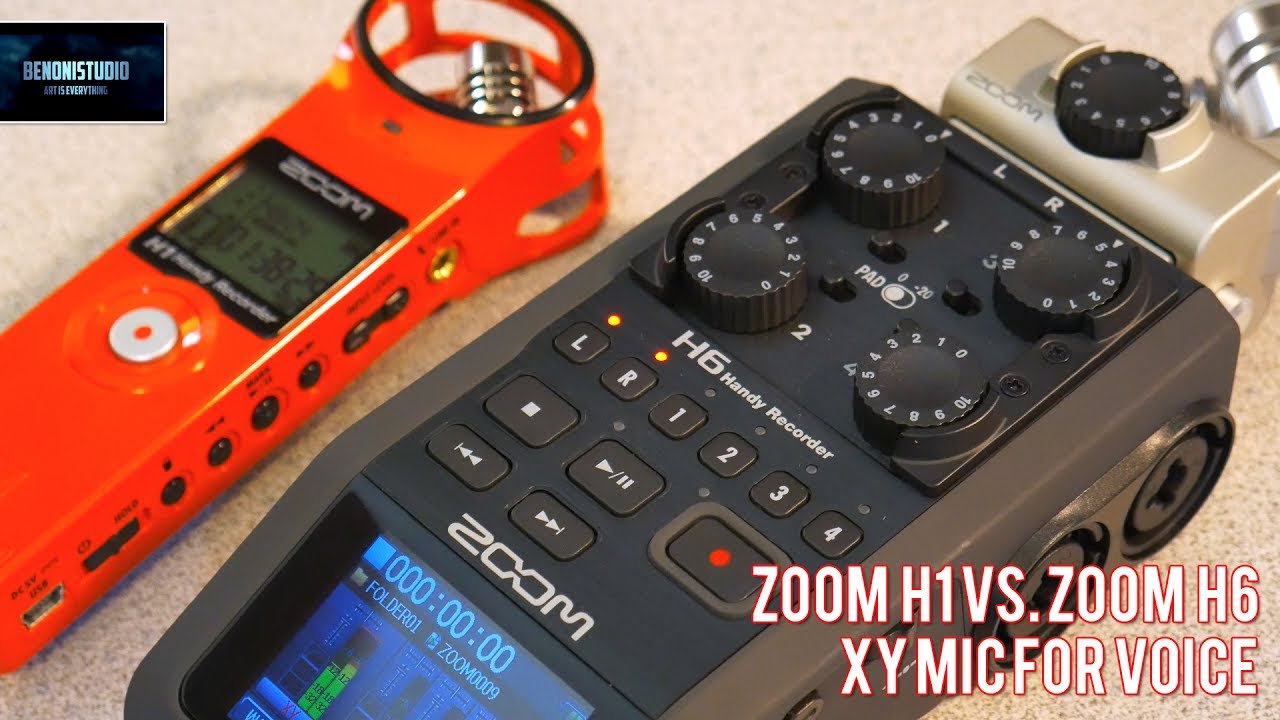 ZOOM H1 vs. ZOOM H6 | X/Y MIC FOR VOICE