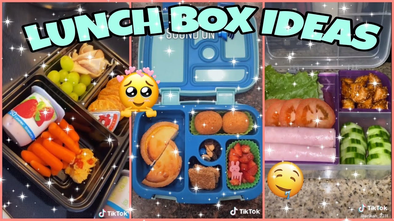 LUNCH BOX IDEAS PERFECT FOR EVERYONE ✨ School #LunchBox Organizing Tiktok  Compilation finds.