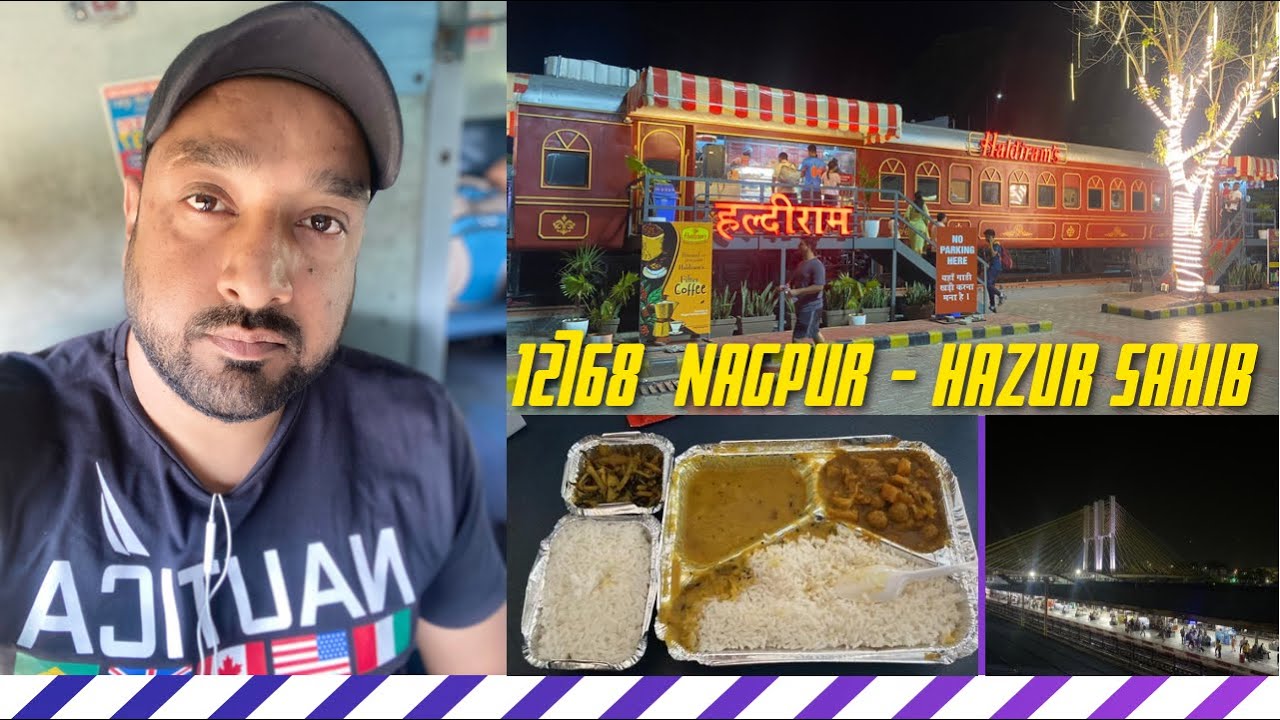 12768 Kolkata Santragachi to Hazur Sahib Naded SF express *irctc food review*