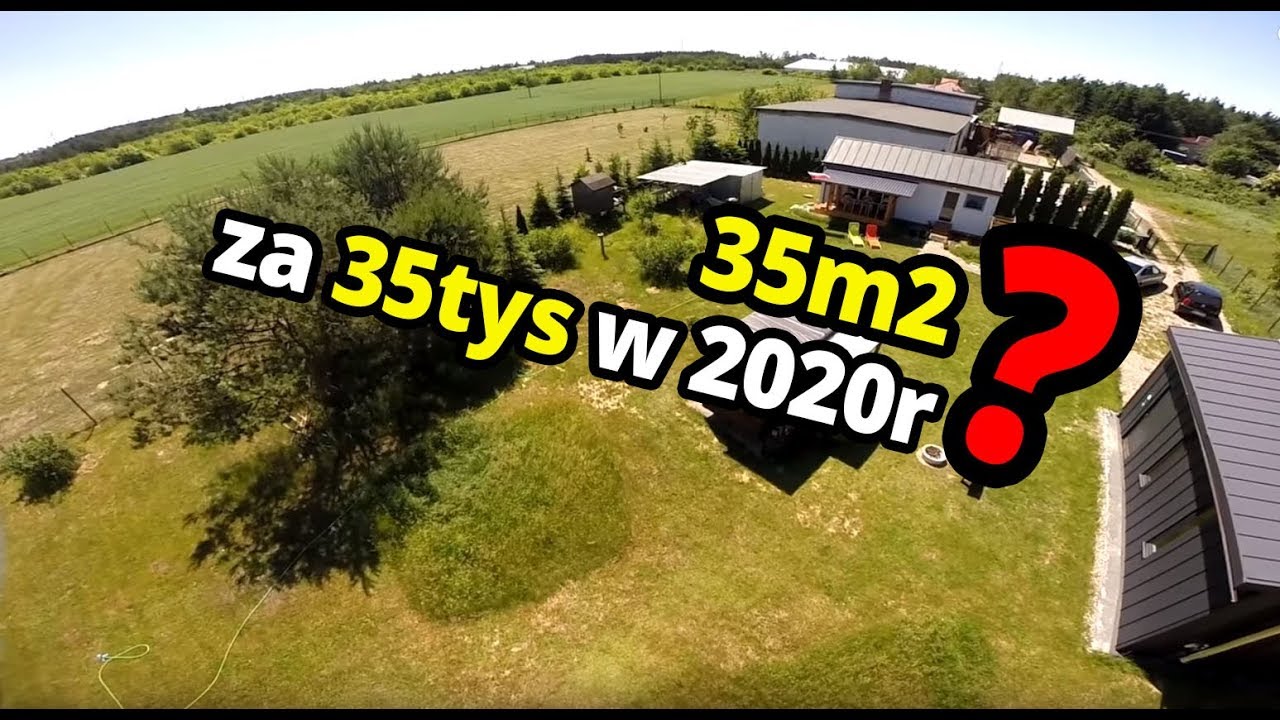 Dom 35m2 za 35tys pod klucz w 2020r? Dom bez pozwolenia na budowę  | Dom na zgłoszenie | Dom 35m2