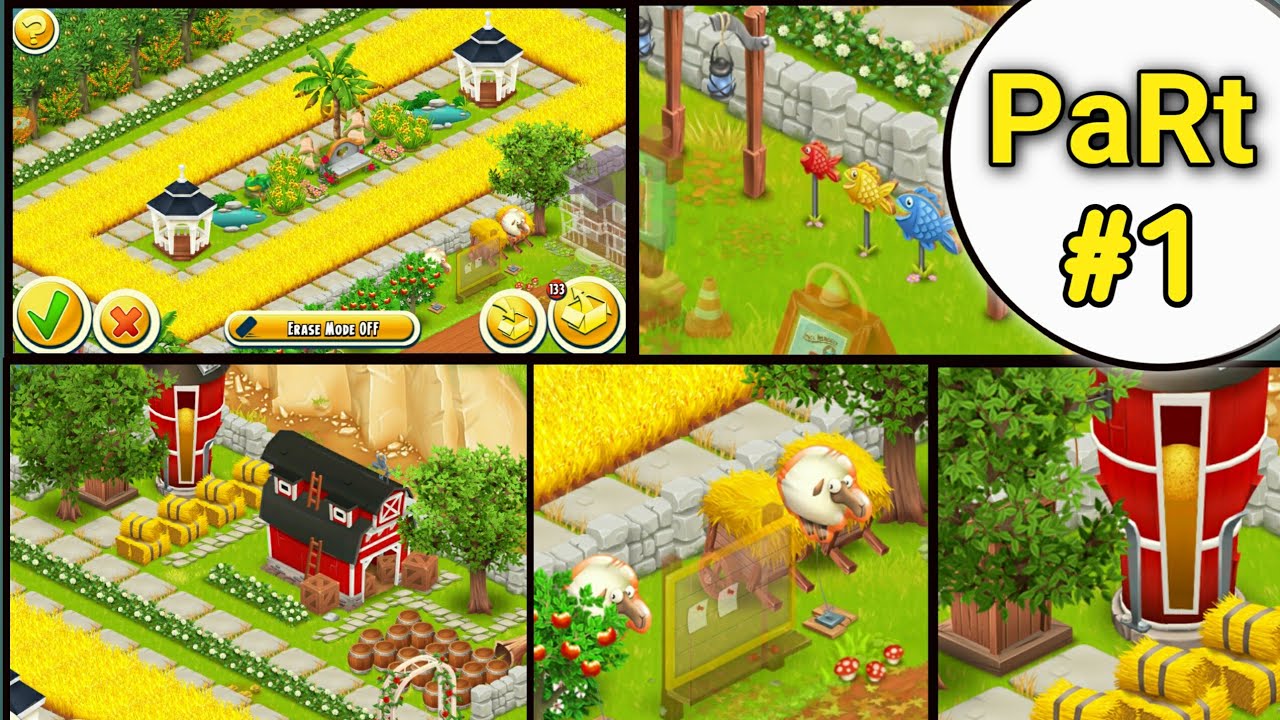 Hay Day Farm Design at Level 70 to 80 | Farm Decoration | Hay Day Farm Designing | TeMct Gaming