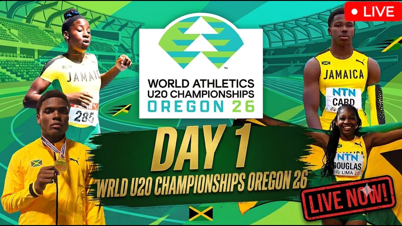 🔴LIVE - (DAY 1) World U20 Athletics Championships Oregon 2026