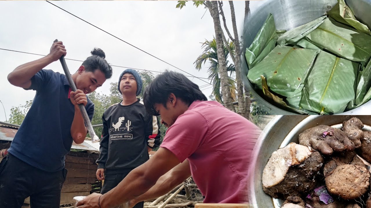 How to Prepare Traditional Rice Cakes ||Arunachal Pradesh Village life.