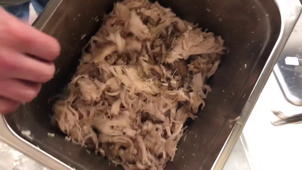 SH-5 Shredding Cooked Chicken Breast