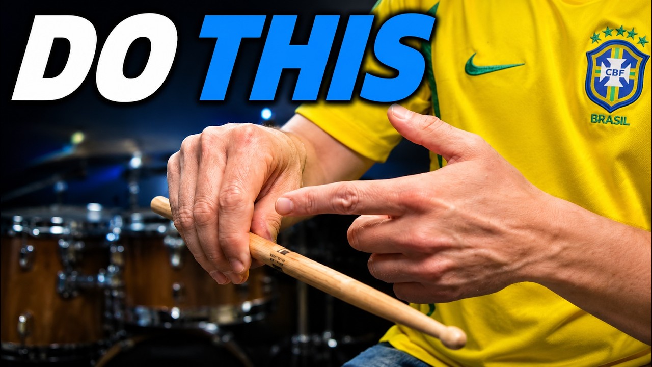 If Your Arms Burn on Drums, Do This First