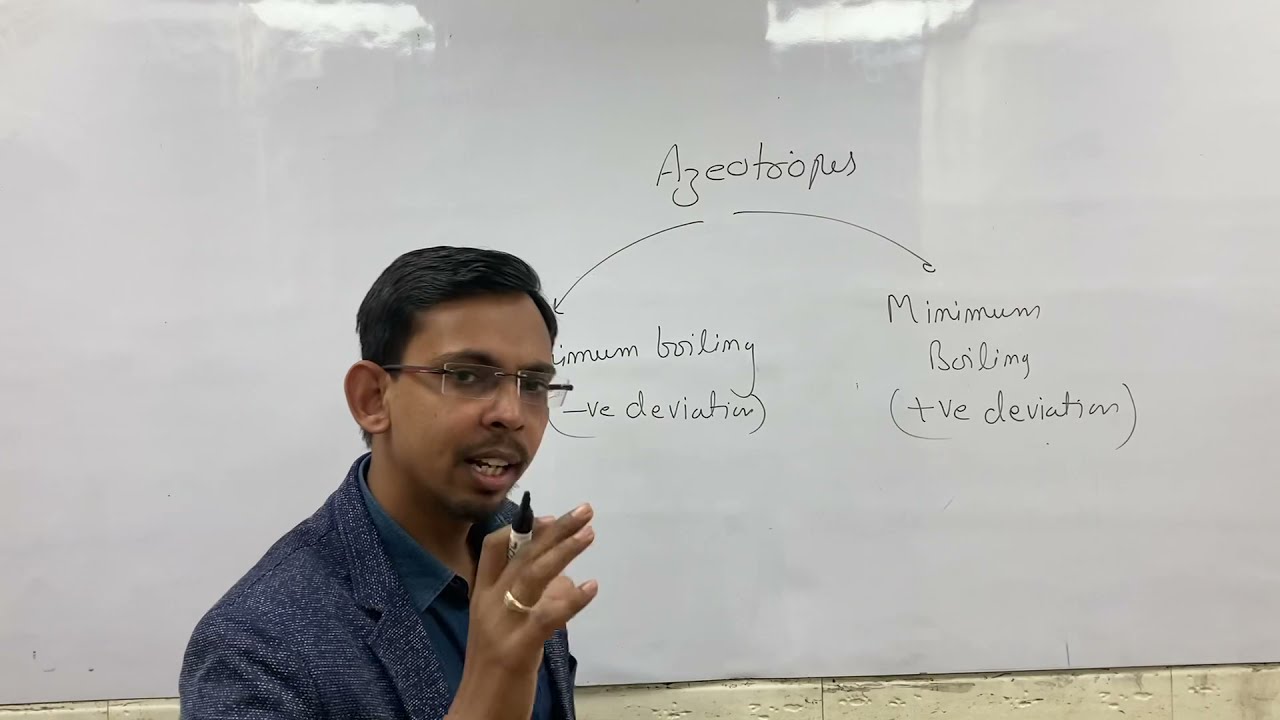 What are azeotropes?| Maximum Boiling and Minimum Boiling Azeotropes