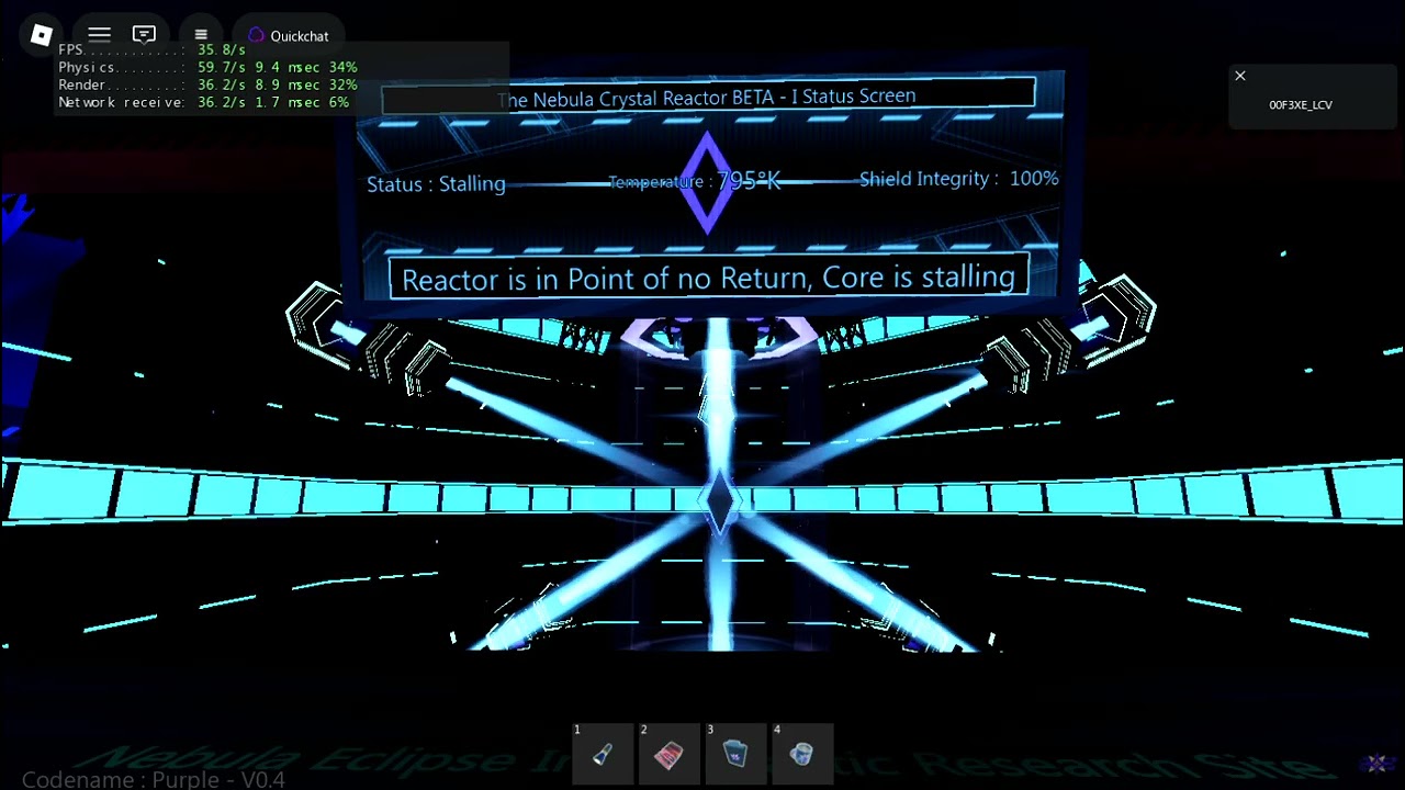 Codename:purple V0.4 Startup & Stall failure(freezedown)