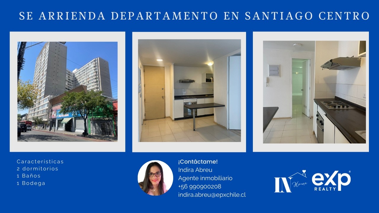 Arriendo San Diego / Victoria 2D1B