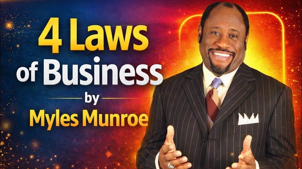 Dr. Myles Munroe -- The 4 Laws Of Business | Best laws of Business