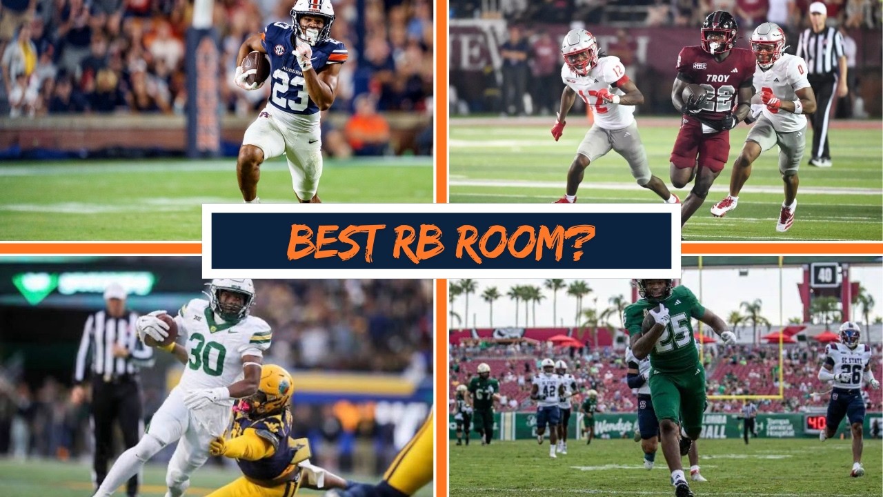 Auburn Football has the BEST RB room in the SEC — and maybe the entire country. 🐅🏈