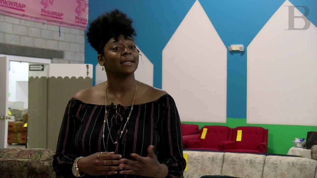 Homeless painter gives back to the community