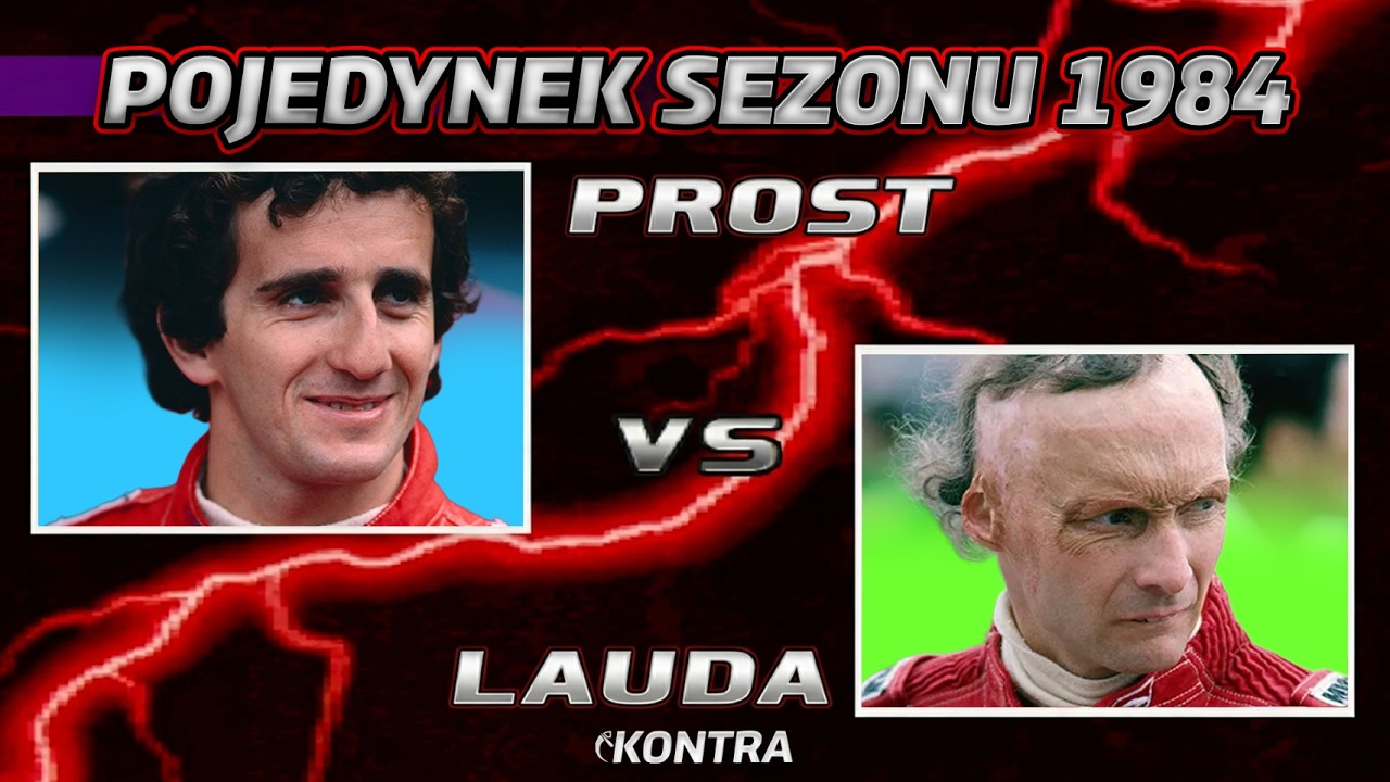 NIKI LAUDA VS ALAIN PROST - STARCIE PIERWSZEGO GWIAZDORSKIEGO DUETU MCLARENA W F1