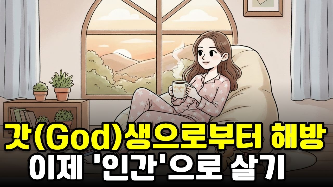 갓생 살다 ‘갓’ 갈 뻔한 당신에게 : 완벽한 루틴보다 중요한 '인간생' 가이드