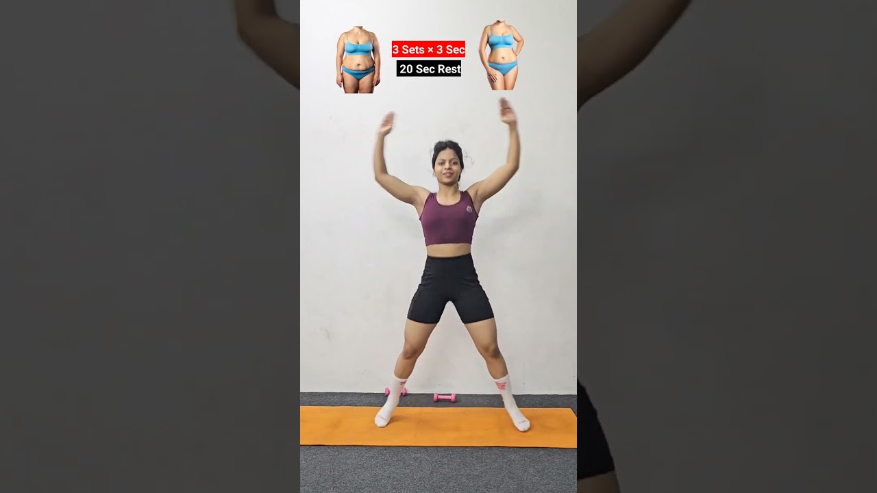 Fast Weight Loss Exercises at Home No Equipment Needed #weightloss
