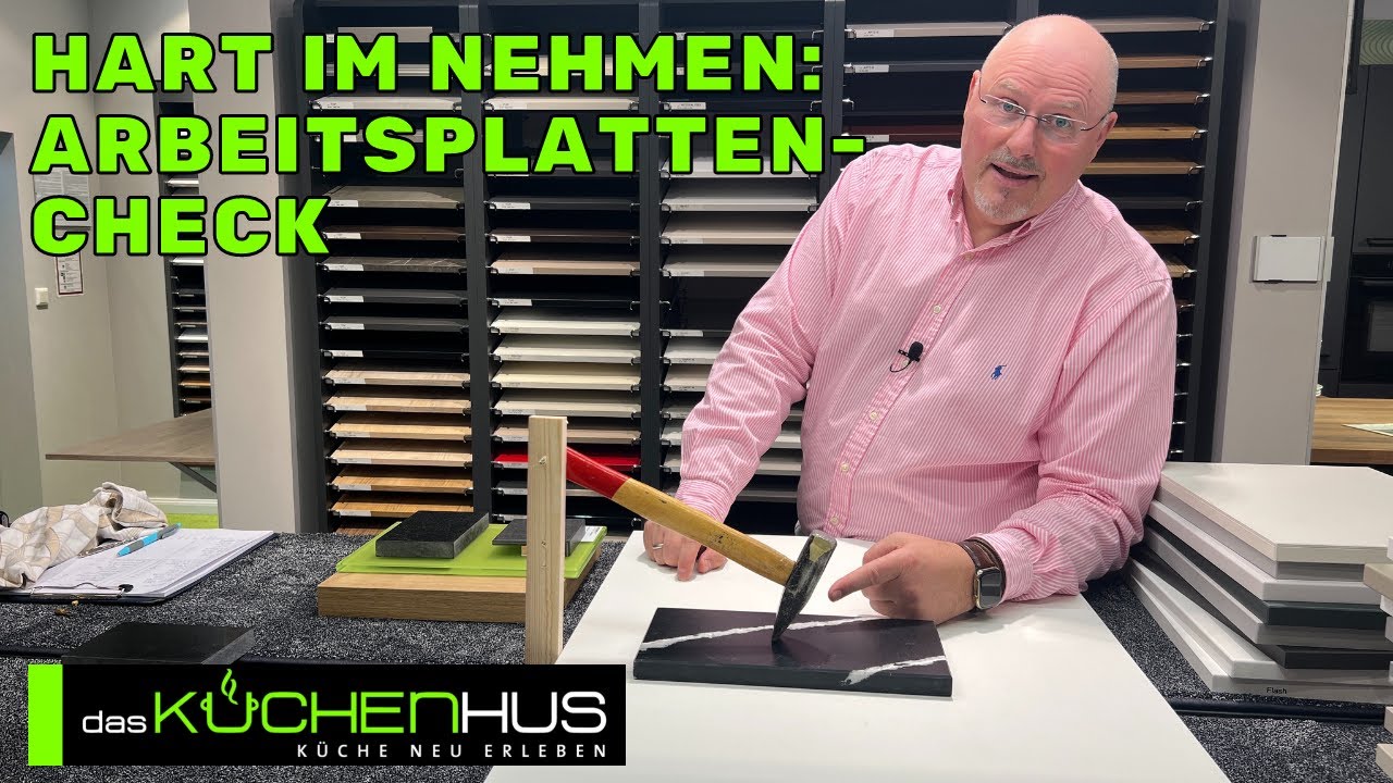 Der ultimative Test für Arbeitsplatten! / Tests # 3