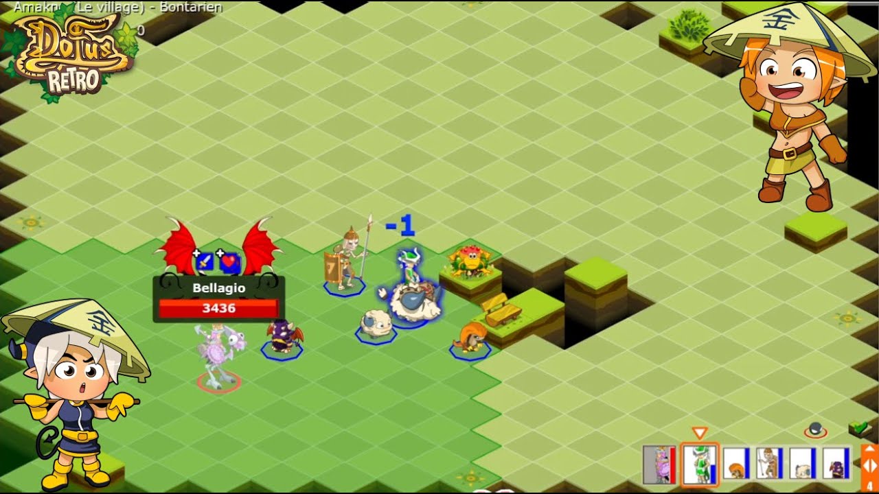 [Boune] Dofus Retro PvP | Bellagio Crâ 200 (G6) vs Ryokugyu Osa 200 (G4)