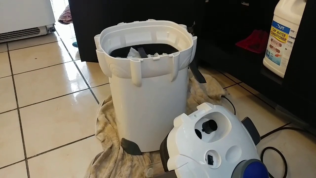 como limpiar un filtro canister