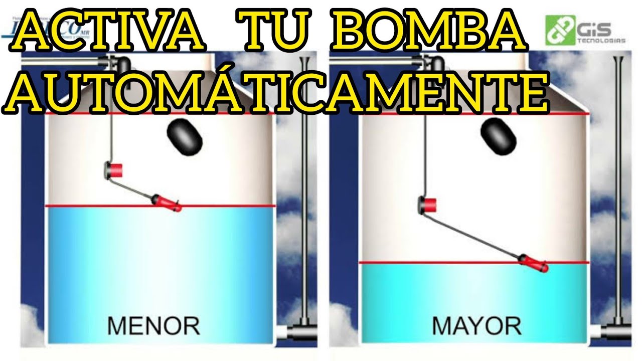 Como conectar un automático a  tu Bomba de agua 💧  Rápido,Barato y Fácil.