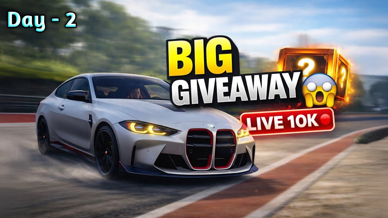 10K Special LIVE 🔥 Biggest Giveaway in Racing Master