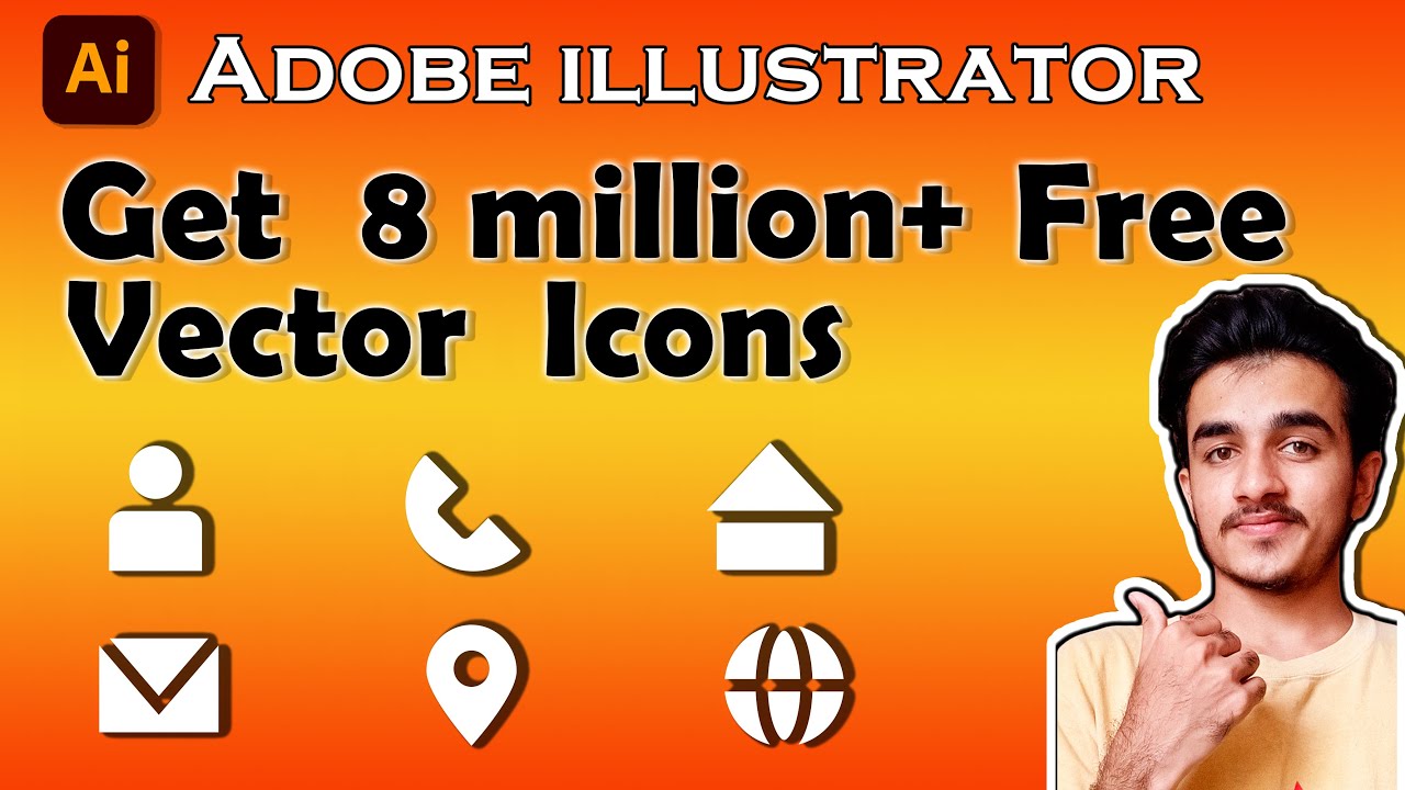 How to download free vector icons for adobe illustrator | Get 8 million+ vector icons for llustrator