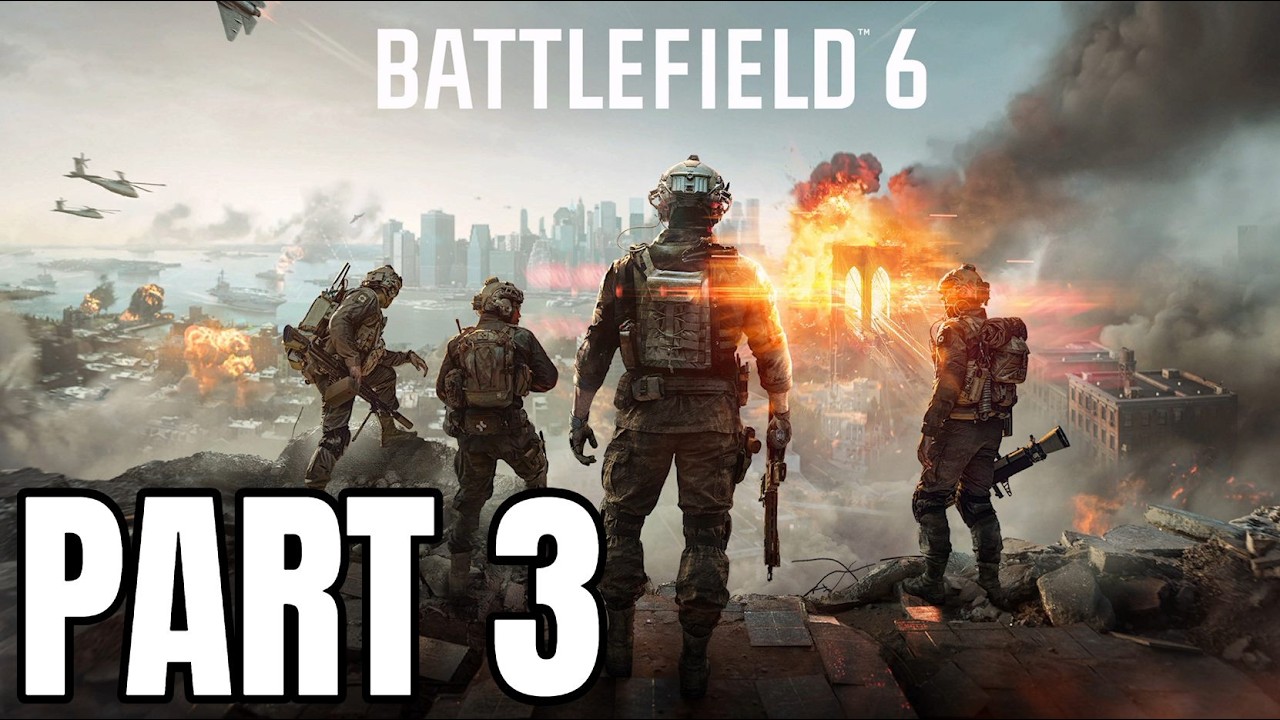BATTLEFIELD 6 GAMEPLAY WALKTHROUGH REVIEW PART 3 - GILBRALTAR