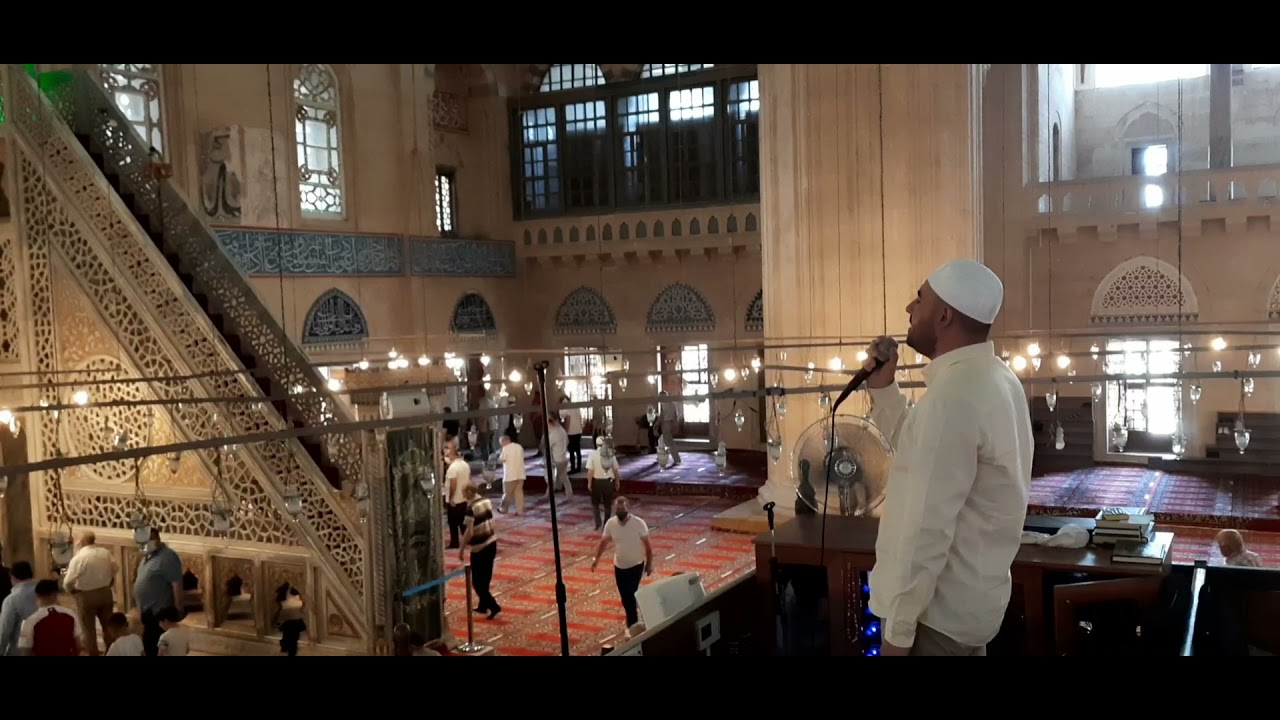 Edirne Selimiye Camii 17.07.2021 Cumartesi öğle namazı kamet, okuyan Gökhan ARDA