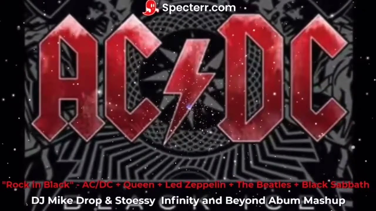 “Rock In Black” - AC/DC + Queen + Led Zepplin + The Beatles + Black Sabbath (and more) Mashup