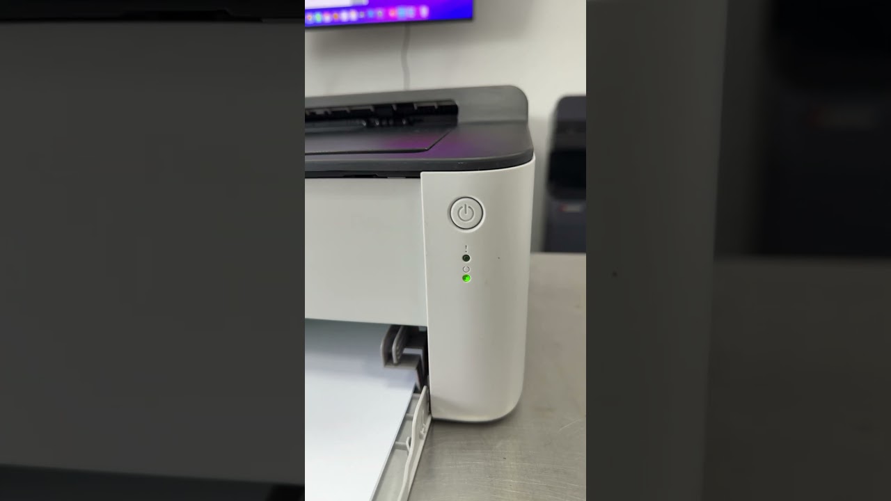 Brother HL-1110 &ndash; Printing Test Page in Seconds! 🖨️  #printer