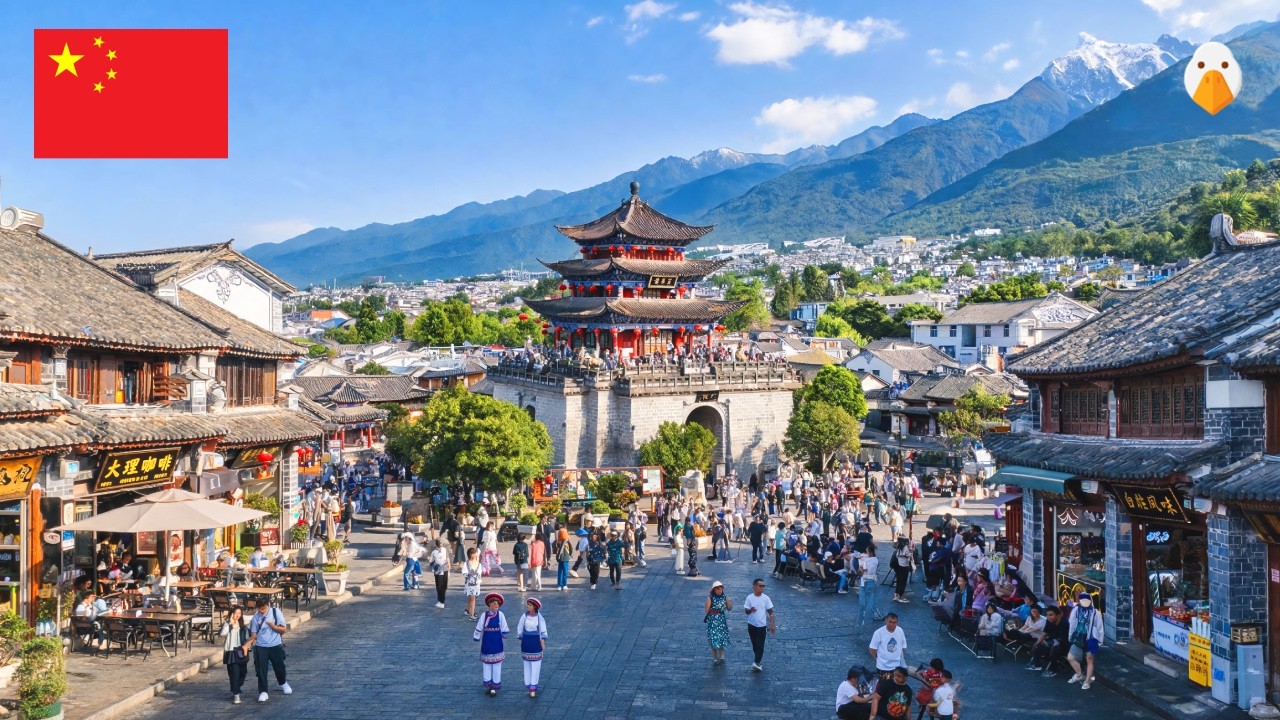 Дали, Юньнань🇨🇳 Лучший китайский город для длительного проживания (4K UHD)