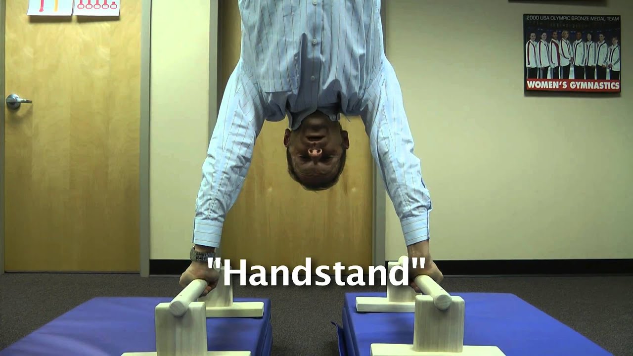 Peter Vidmar Loves Handstands