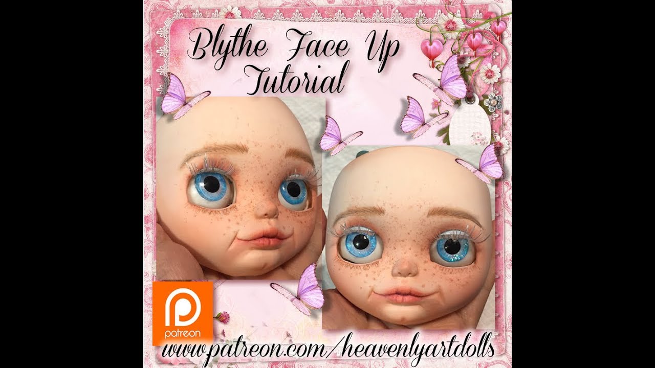 Blythe Face Up Tutorial