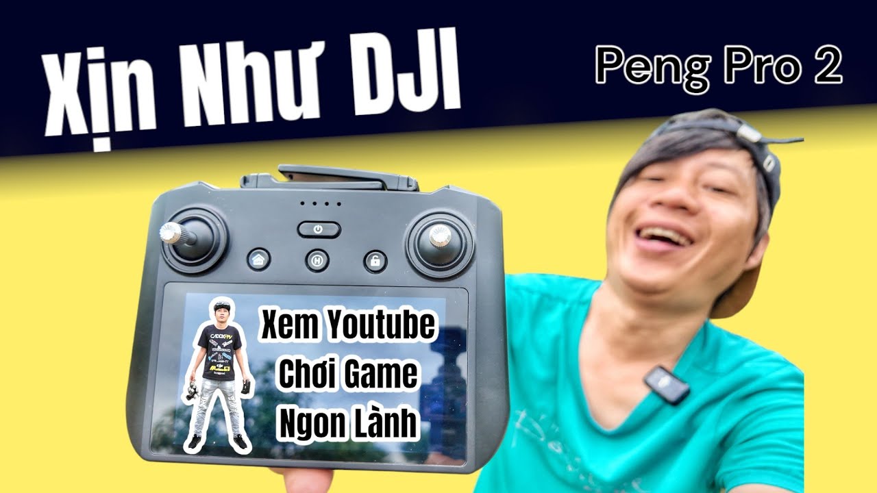 Flycam PENG PRO 2 xịn như hàng DJi là nhờ có cái này