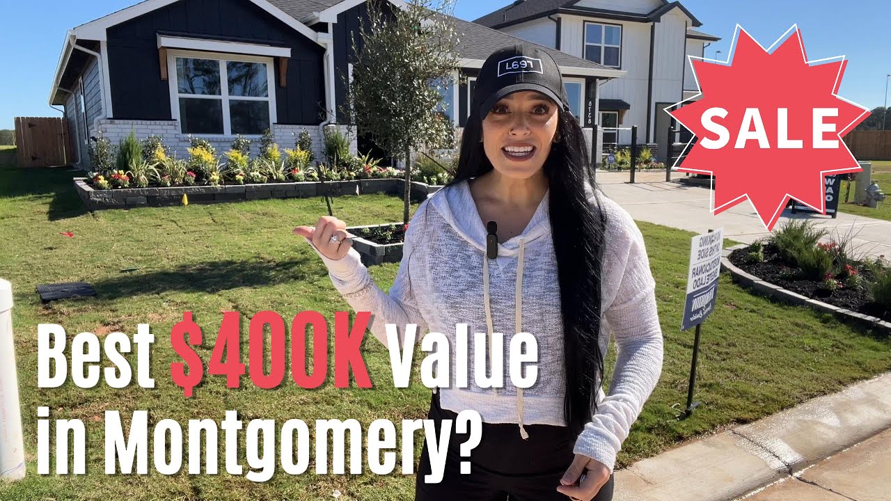 Best $400K Value in Montgomery, TX? | Tour of Chapel Lakes Neighborhood (New Construction)
