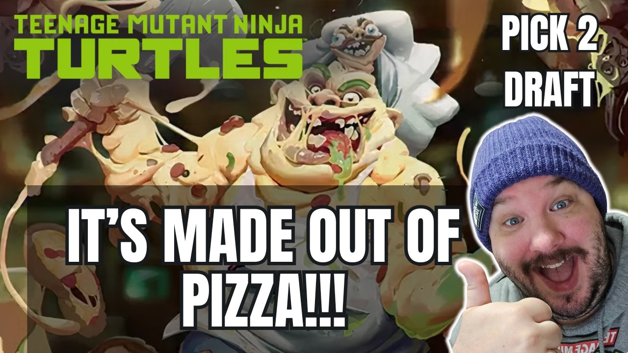 EVERYTHING is PIZZA TMNT DRAFT |  Teenage Mutant Ninja Turtles Draft Pick 2 | MTG Arena
