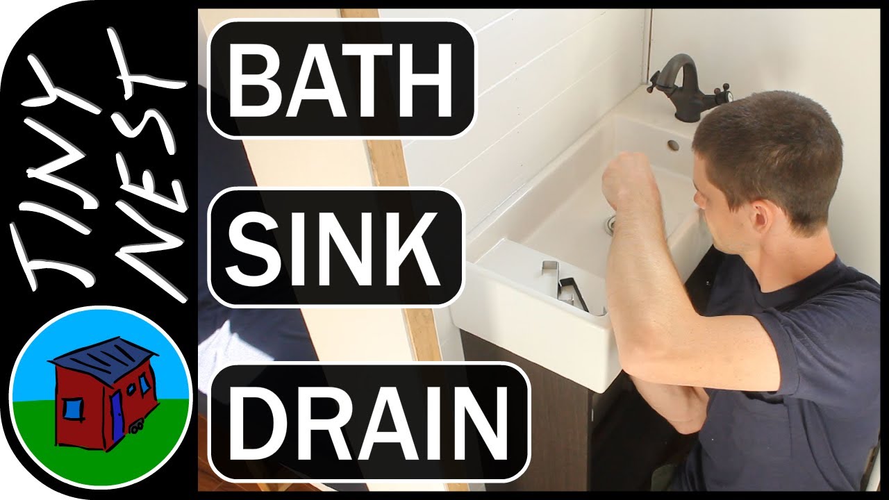 Bathroom Sink Drainage Installation in our Tiny House (Ep.77)