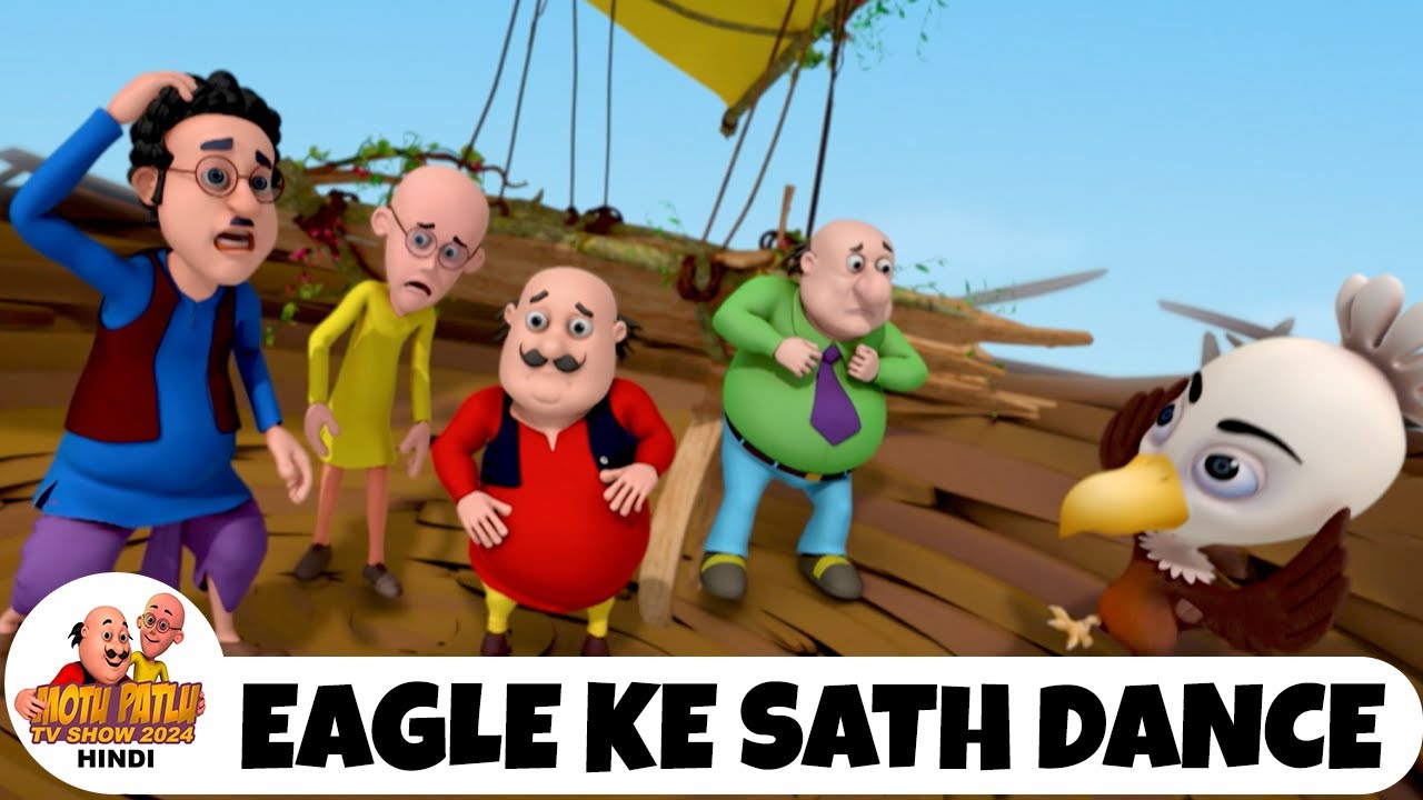 Eagle Ke Sath Dance | गरुड़ डांस | Comedy Funny Cartoon | मोटू पतलू | Special Ep | Motu Patlu 2024