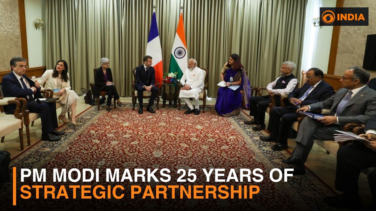 India-France Ties: Defence, AI, Space & Blue Economy Cooperation