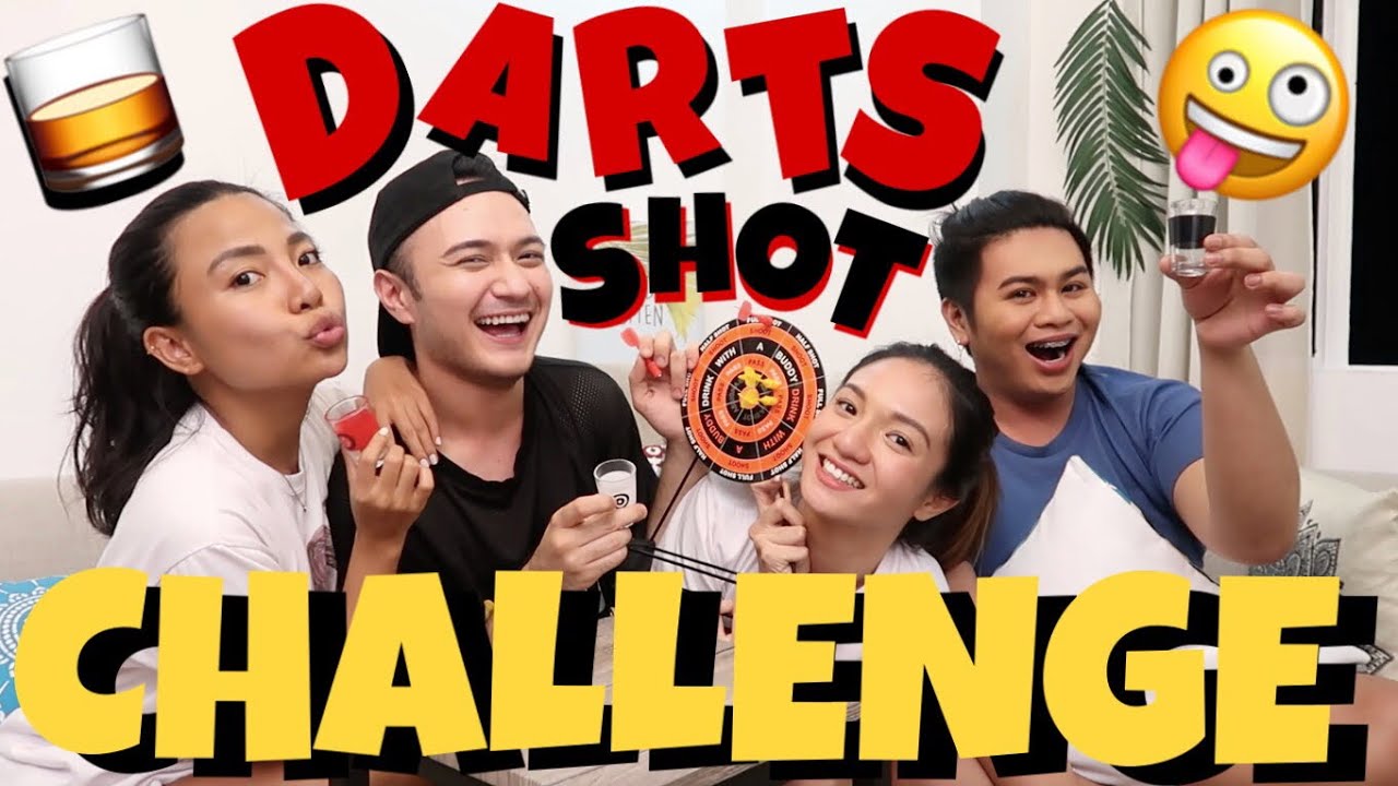 DARTS SHOT CHALLENGE!!!
