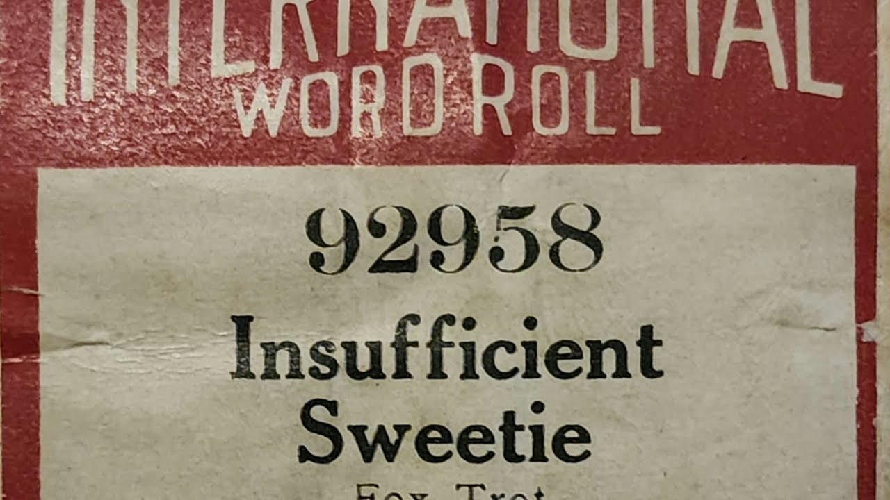 Insufficient Sweetie - International 92958