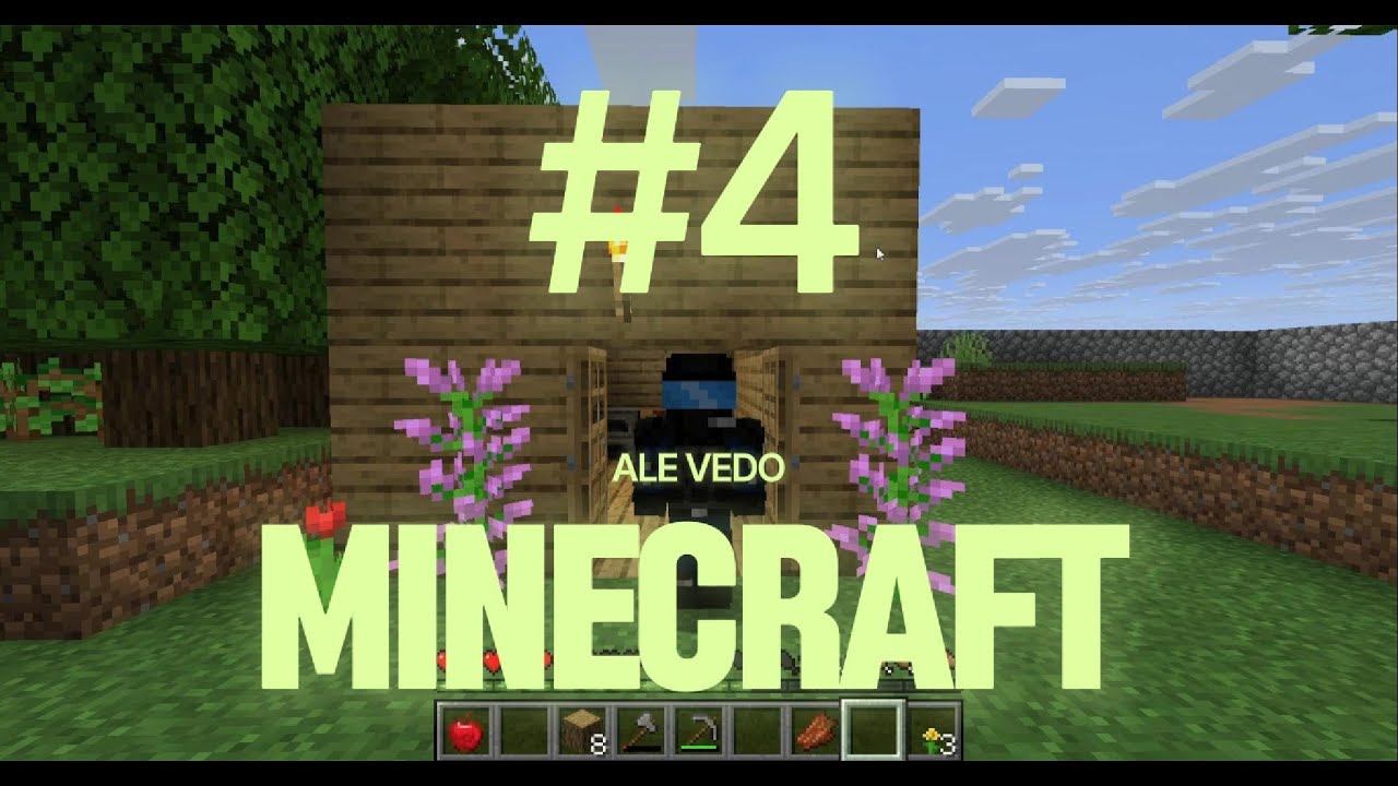 JUGANDO🎮🕹️en MI MUNDO🌐 de MINECRAFT💻🖱️