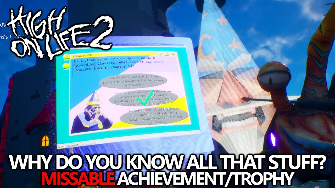 High on Life 2 - Why do you know all that stuff? Missable Achievement/Trophy Guide