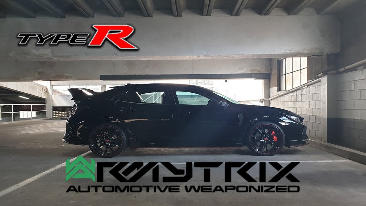Civic Type R FK8 ARMYTRIX Exhaust Installation/Overview