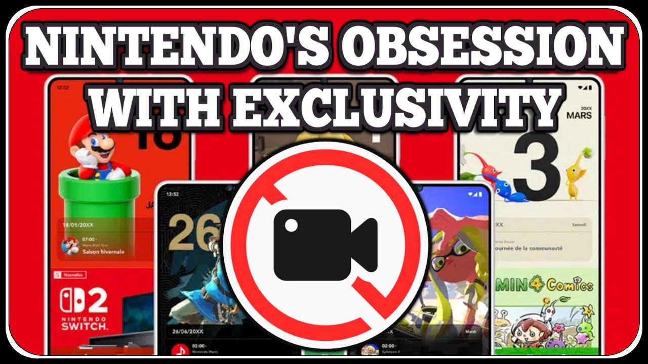 Nintendo's OBSESSION with EXCLUSIVITY