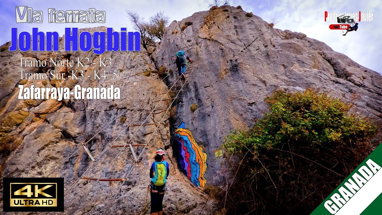 Vía ferrata John Hogbin K2/K3/K4. Zafarraya-Granada