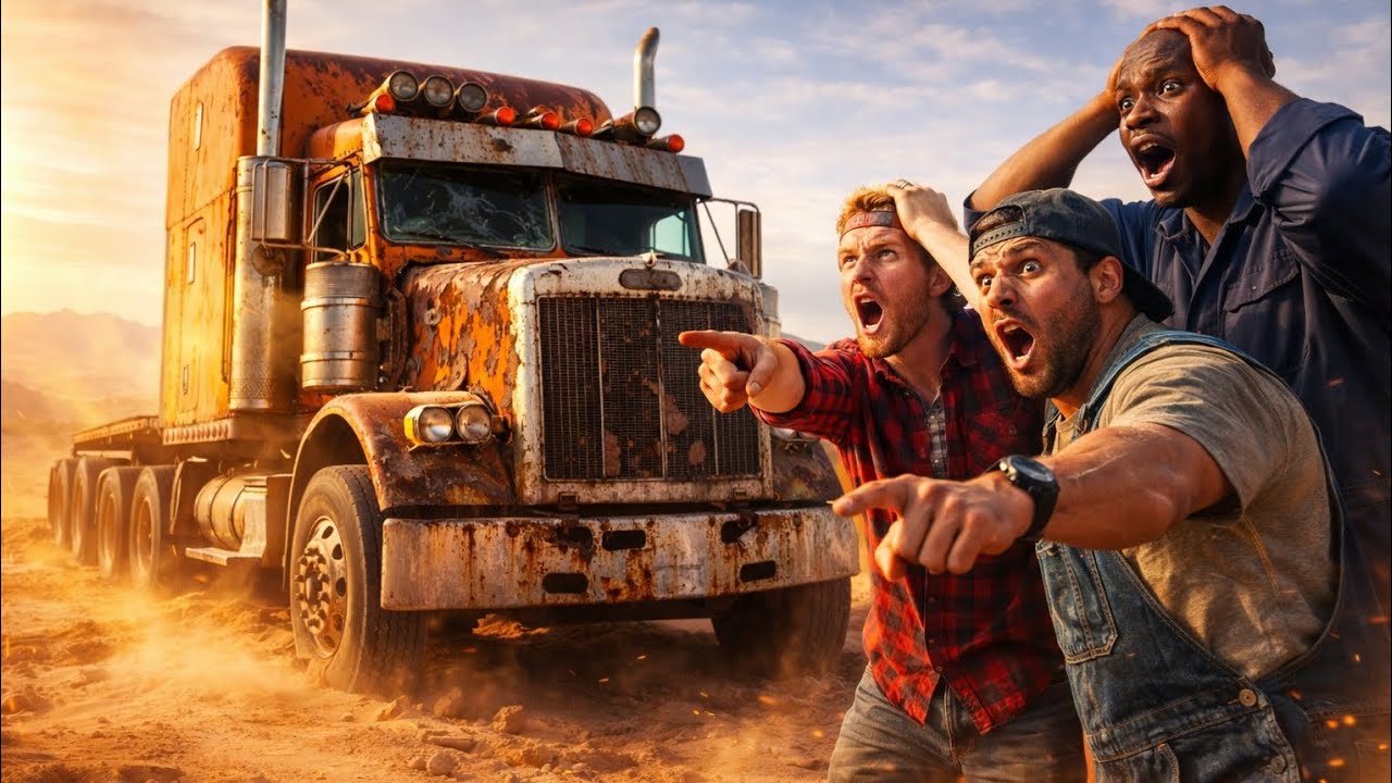 We Found America’s Biggest Orange Semi Truck – Full Restoration!