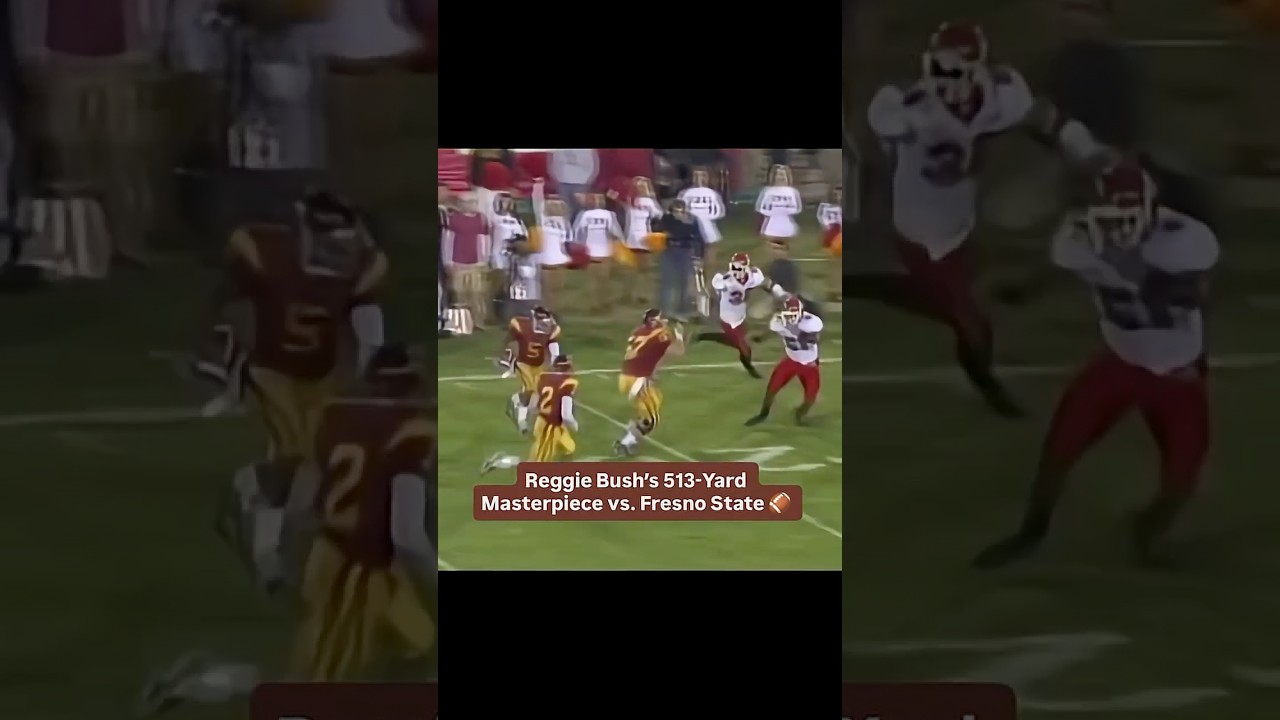 Who Remembers Reggie Bush Masterful 500 yard game VS Fresno State #stillinspired #reggiebush