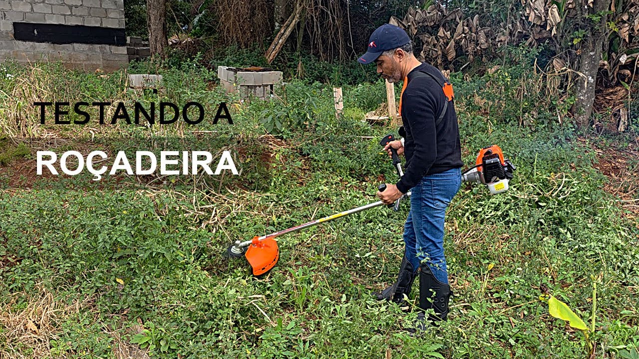 Testei a Roçadeira Vulcan VR620H