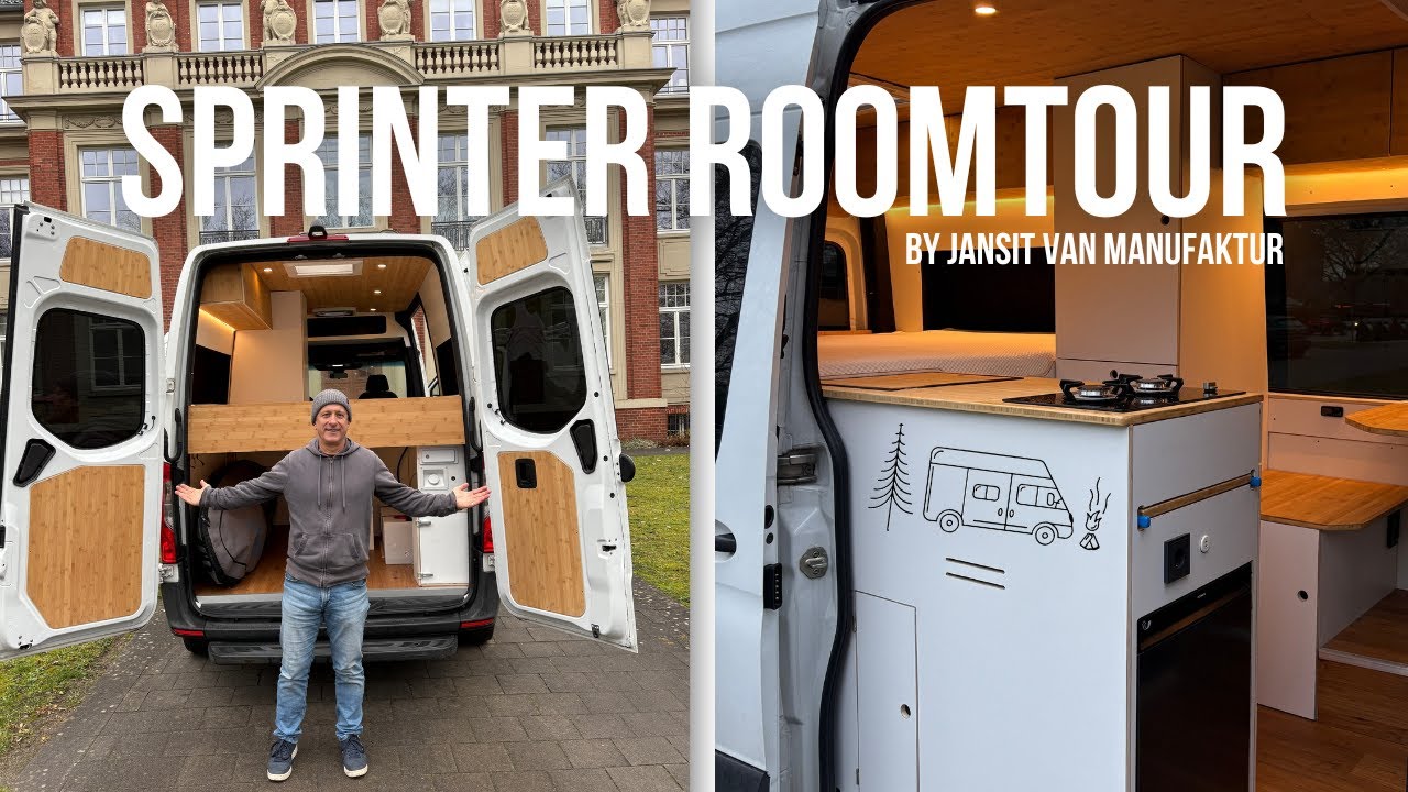 Sprinter Van Roomtour - Der Work & Surf Camper Ausbau