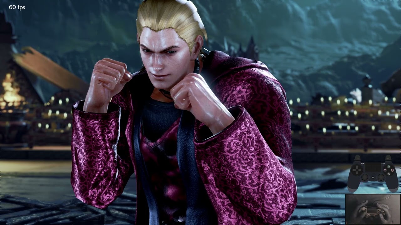 ASMR Tekken 7 Gameplay #1 - Intense PS4 Controller Button Mashing and Clicking Sounds