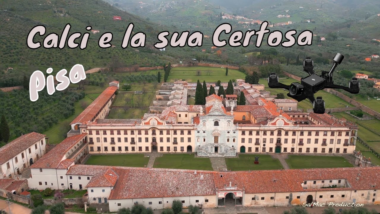 La Certosa di Calci  -  Pisa #pisa #fpvdrone